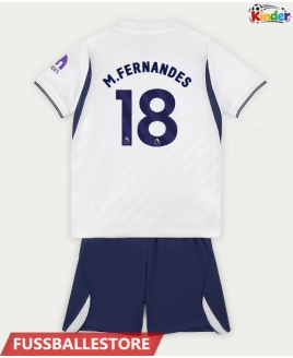 Günstige Tottenham Hotspur Mateus Fernandes #18 Heimtrikotsatz Kinder 2026-27 Kurzarm (+ Kurze Hosen)